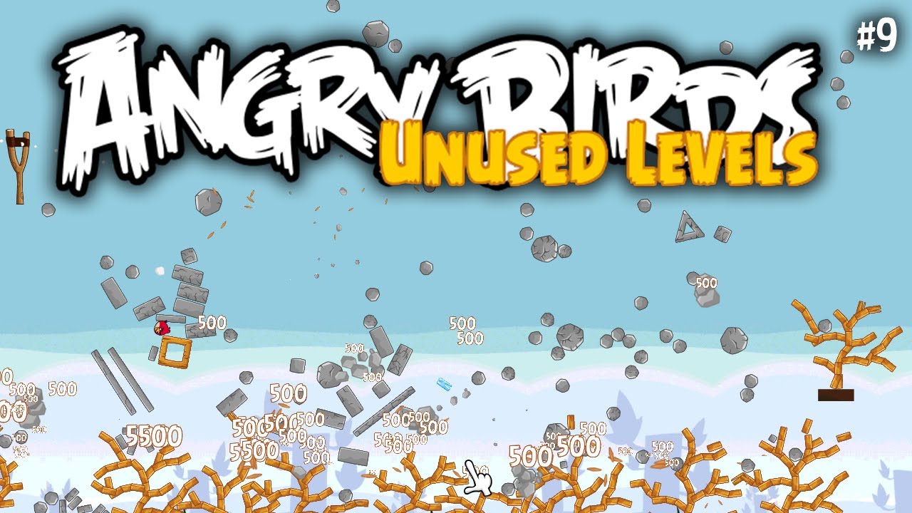 Angry Birds Unused Levels - Предельная нагрузка