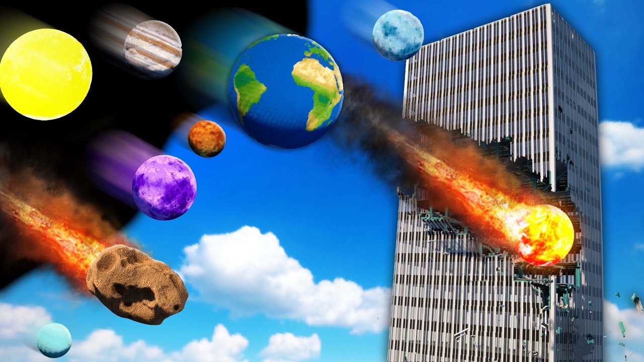 Small To Big Planets vs Dynamic Building #2 | Teardown