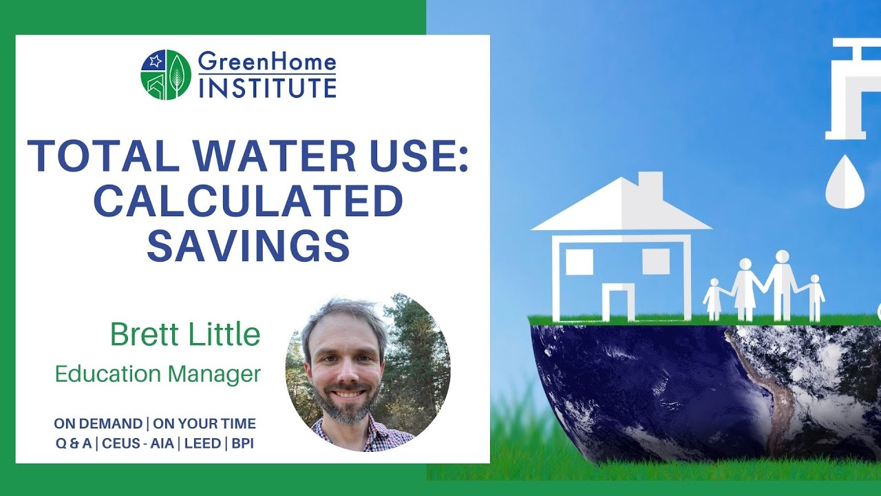 Total Water Use: Calculated Savings