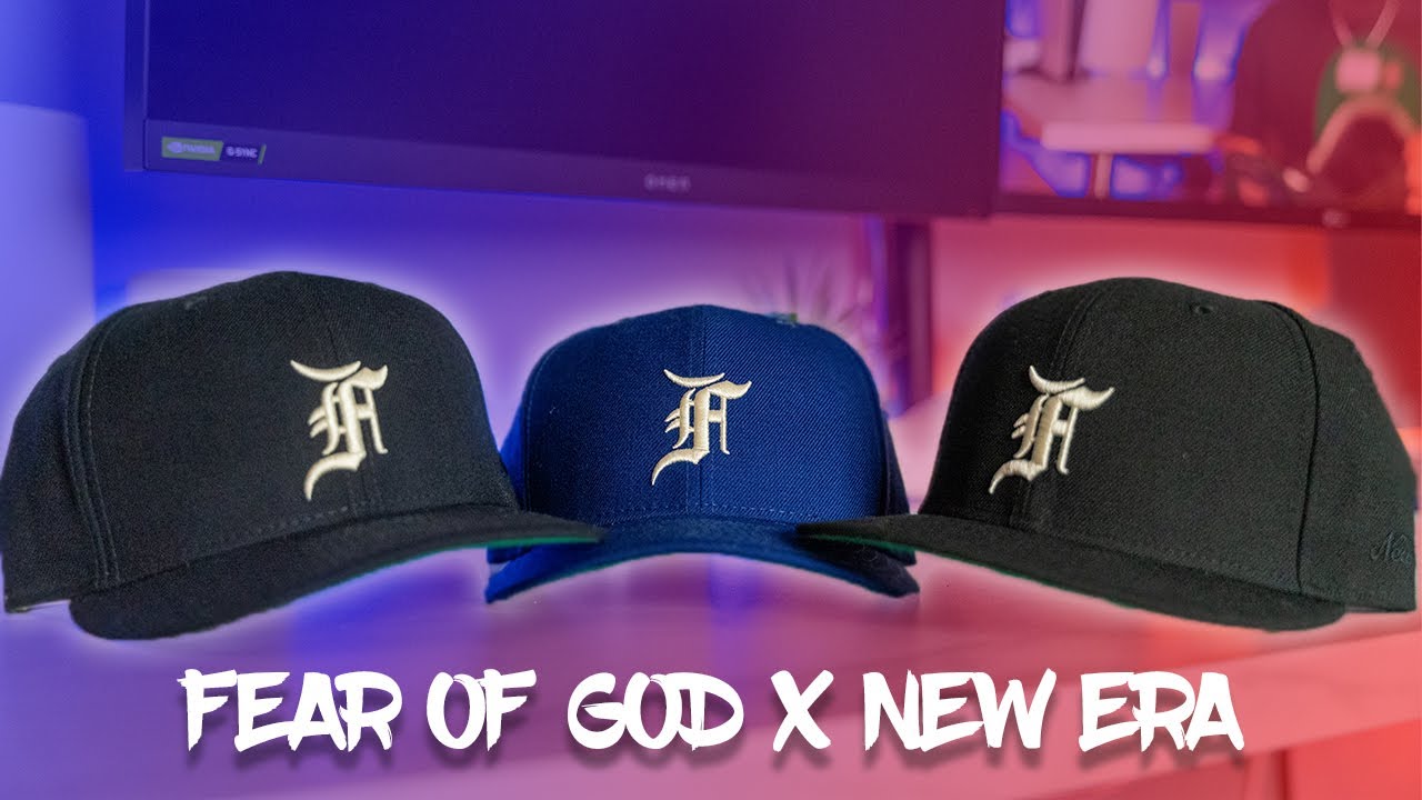Fear of God Essentials New Era Hats | How To Bend Your Brim