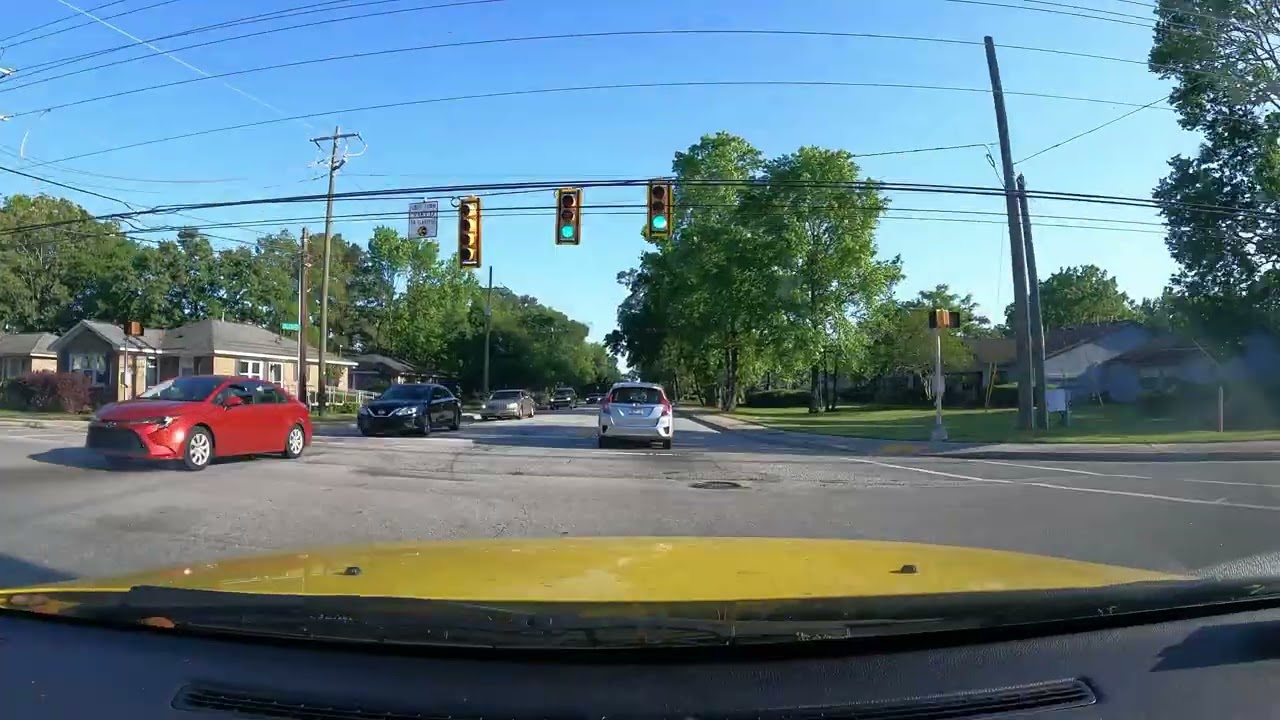 🚗 10 HOURS compilation Daytime Drives in and around Charleston, South Carolina 🚗