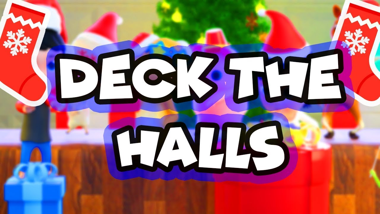 Deck the halls lyrics | christmas songs for preschoolers | carol of the bells lyrics VR KIDS