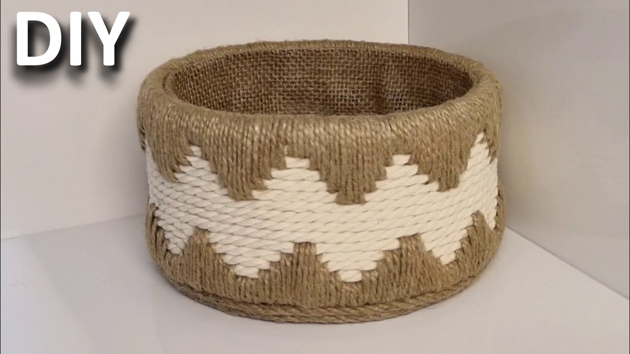 Easy DIY: Decorative Basket for Any Room