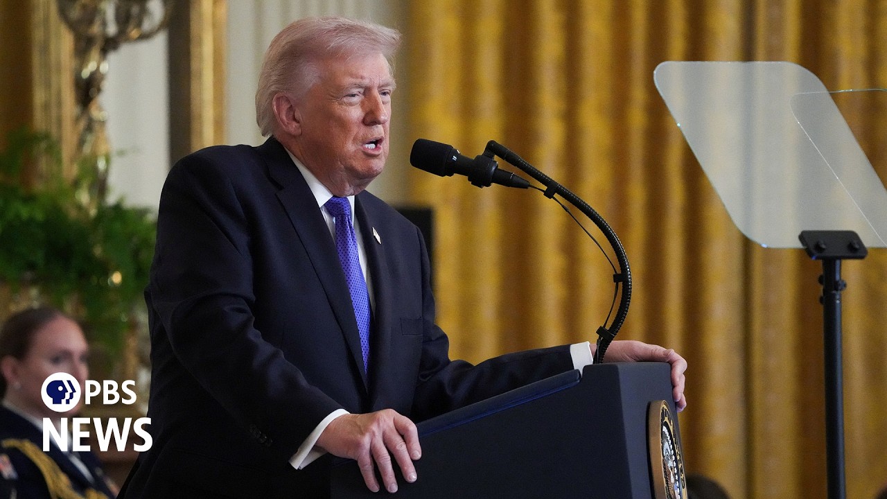 WATCH: Trump's full remarks on Iran in 1st public event since announcing attack