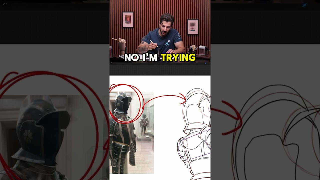 If you struggle with Drawing Armor!