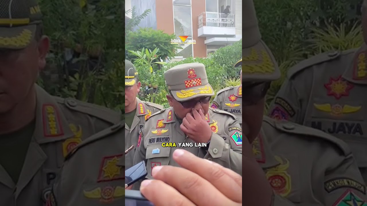 Aksi Warga Gagalkan Pembongkaran Tembok Jalan Tembus Griya Shanta
