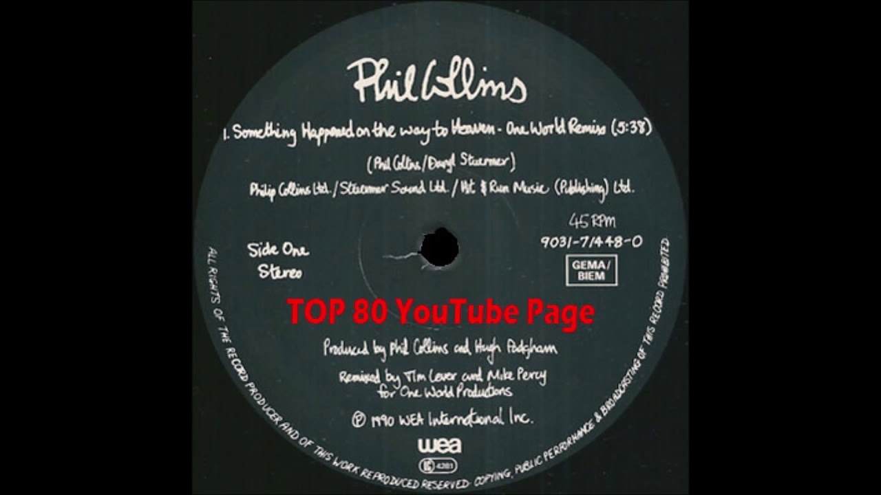 Phil Collins - Something Happened On The Way To Heaven (One World Remix)