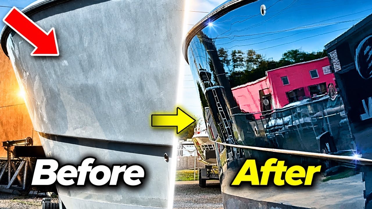 Buff, Polish & Wax Your Boat | Gelcoat Oxidation Removal
