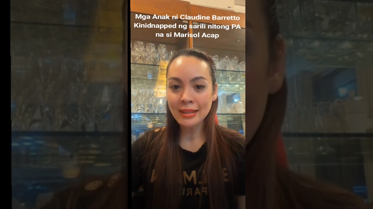 Claudine barretto nagpahayag Ng kanyang Sa loobin Sa kanyang live video matapos kidnapin Ang mga Ank