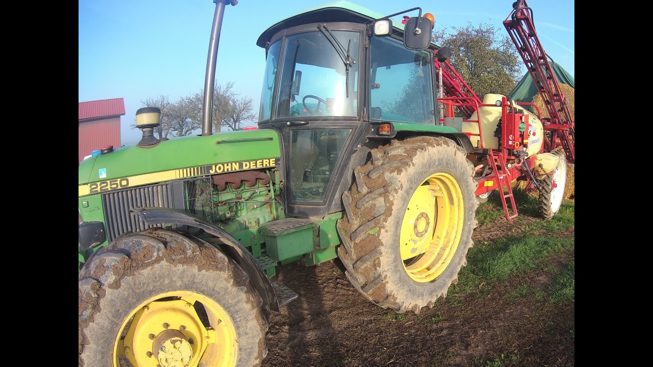 Pierwsze Opryski nowym Nabytkiem, John Deere+ Hardi Commander