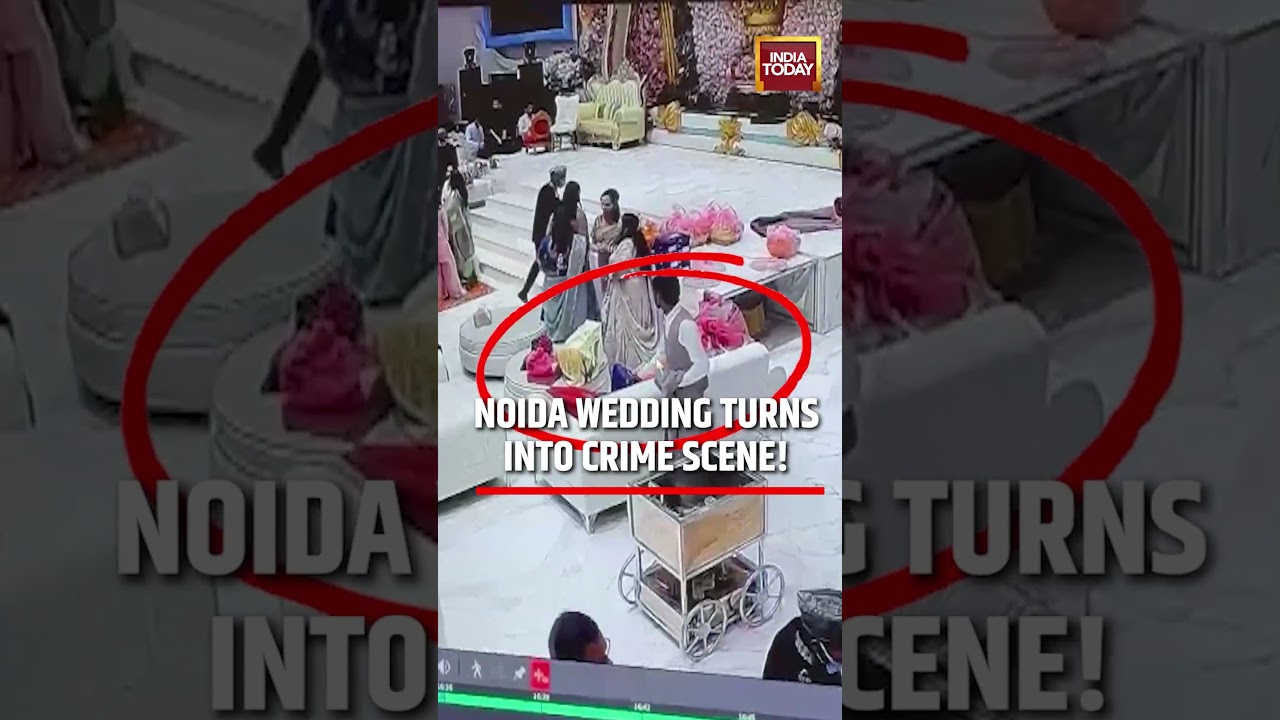 Noida Wedding Turns Crime Scene After ₹5 Lakh Theft, CCTV Reveals Details #noida #viral #trending