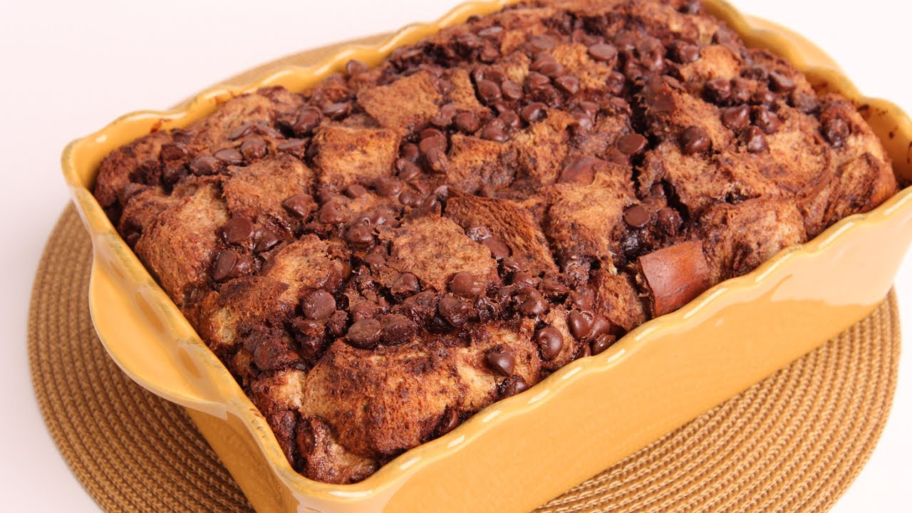 Chocolate Bread Pudding Recipe - Laura Vitale - Laura in the Kitchen Episode 337