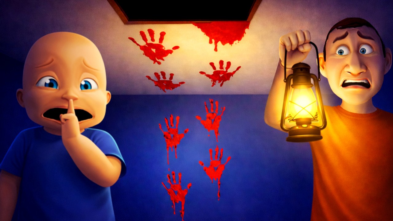 Something CREEPY Is in Our ATTIC!