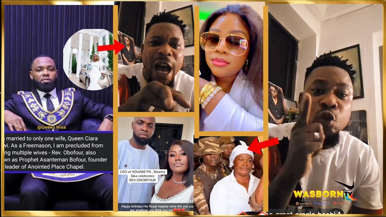 🔥Marry Only QueenCiara:Freemαson Speak for Rev Obofour as Hoahi Ɛxpose Sɛcrɛts on MaameSika & Agrada