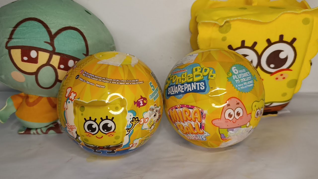 🥰ABRIMOS BOLAS SORPRESA BOB ESPONJA 🧽 EL MEJOR UNBOXING ❤️