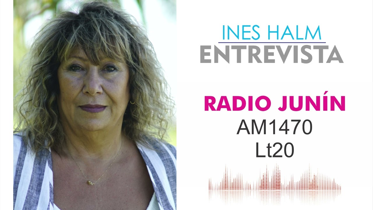 28.02.2023 - In&eacute;s Halm - Entrevista de Radio Junin Lt20