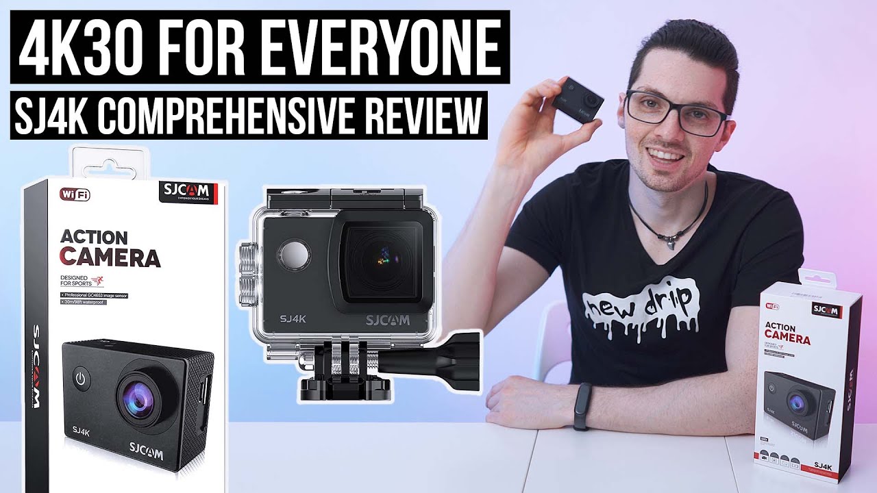 4K Video For EVERYONE - SJCAM SJ4K Comprehensive Review & Test