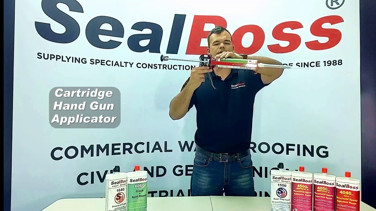 Two Component Cartridge Hand Gun Applicator SealBoss | Polyurea, Epoxy, Polyurethane Foams