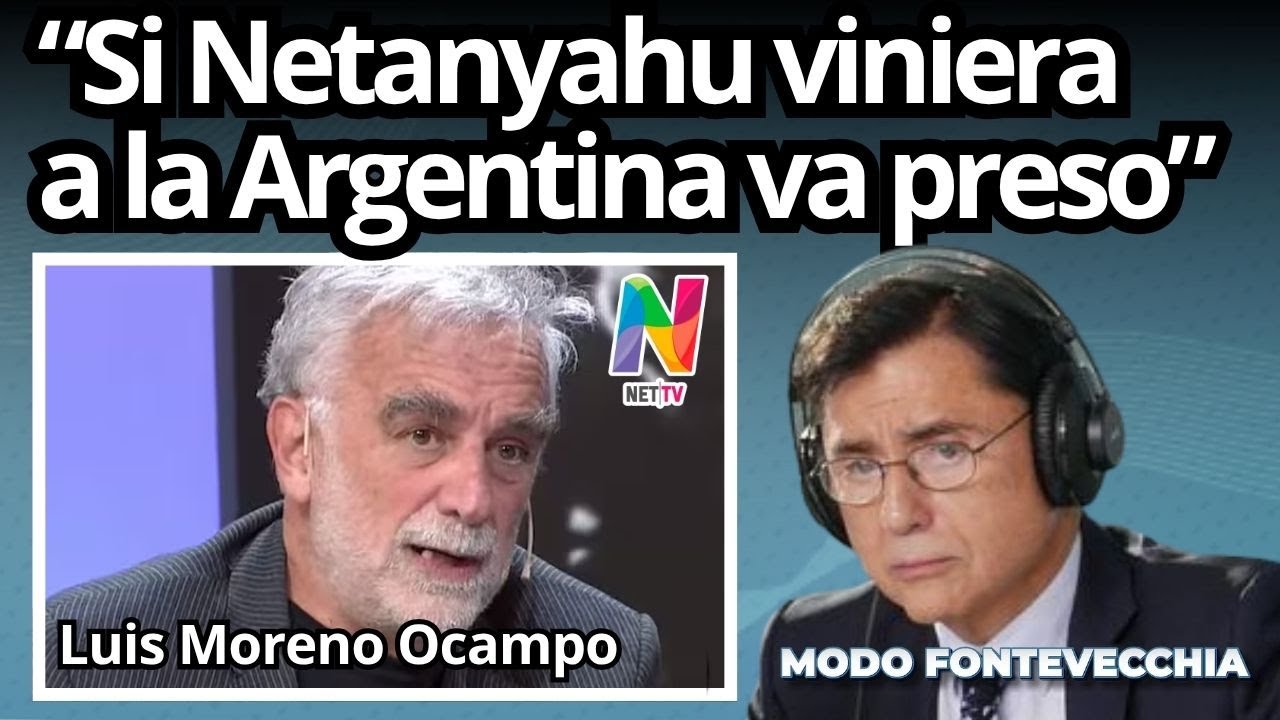 Luis Moreno Ocampo: “La estrategia de Netanyahu es contraproducente”