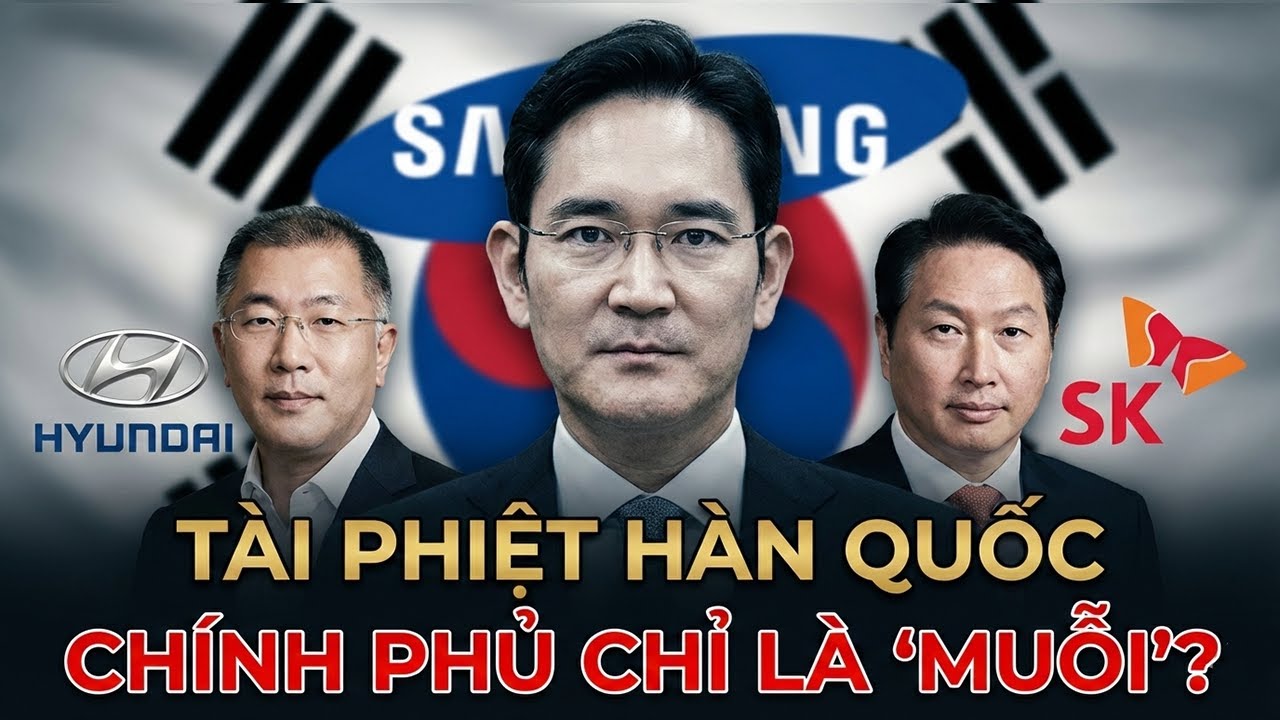 CHAEBOL HÀN QUỐC - KHI GIỚI TÀI PHIỆT CÒN LỚN HƠN CẢ CHÍNH PHỦ