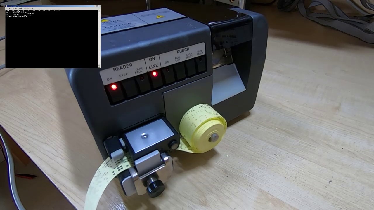 Trend 612 Paper Tape Punch Part 4