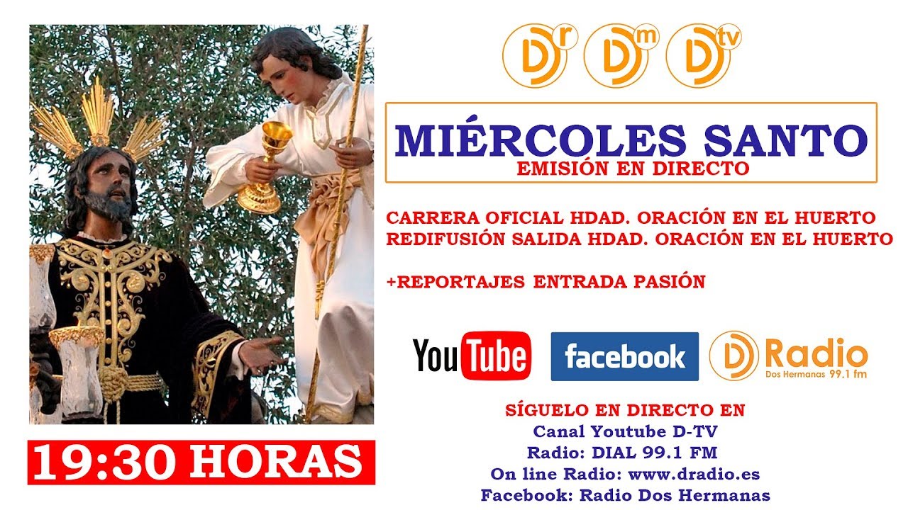 ORACIÓN EN EL HUERTO - MIÉRCOLES SANTO 2019