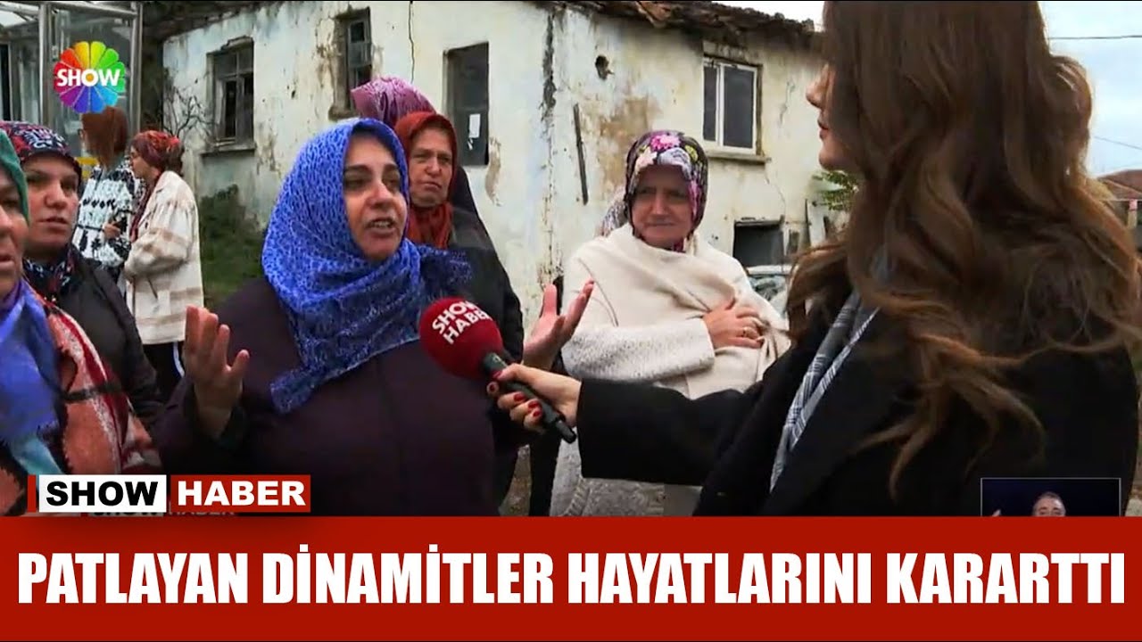 Patlayan dinamitler hayatlarını kararttı