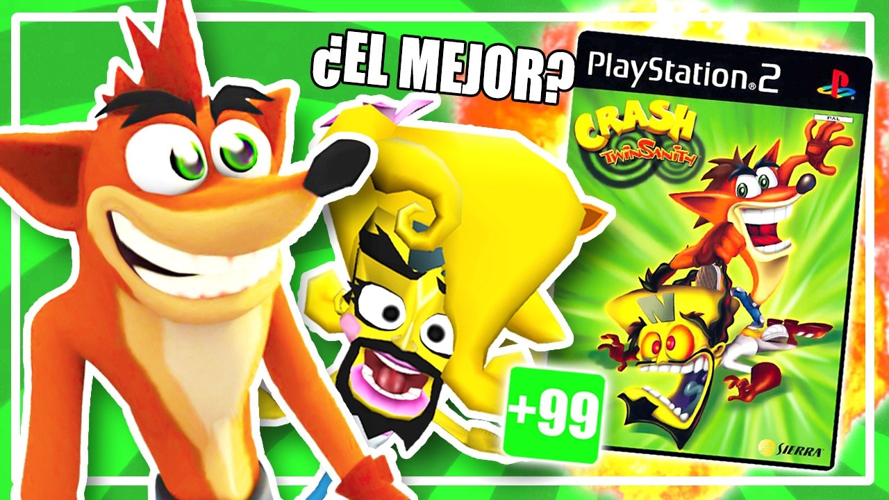 Crash Twinsanity es el MEJOR JUEGO de la Saga?