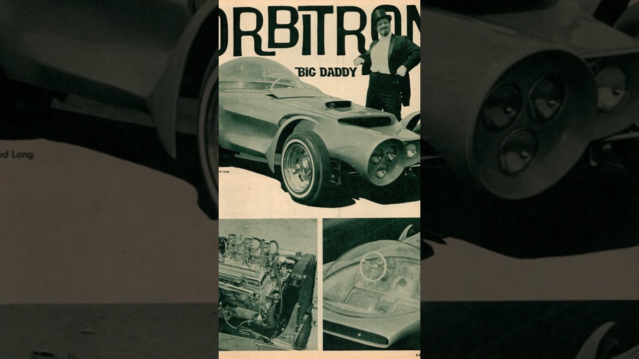 История Orbitron Эда &laquo;Биг Дэдди&raquo; Рота #кастом #классическиеавто #история #цветноетв #бигдэдди