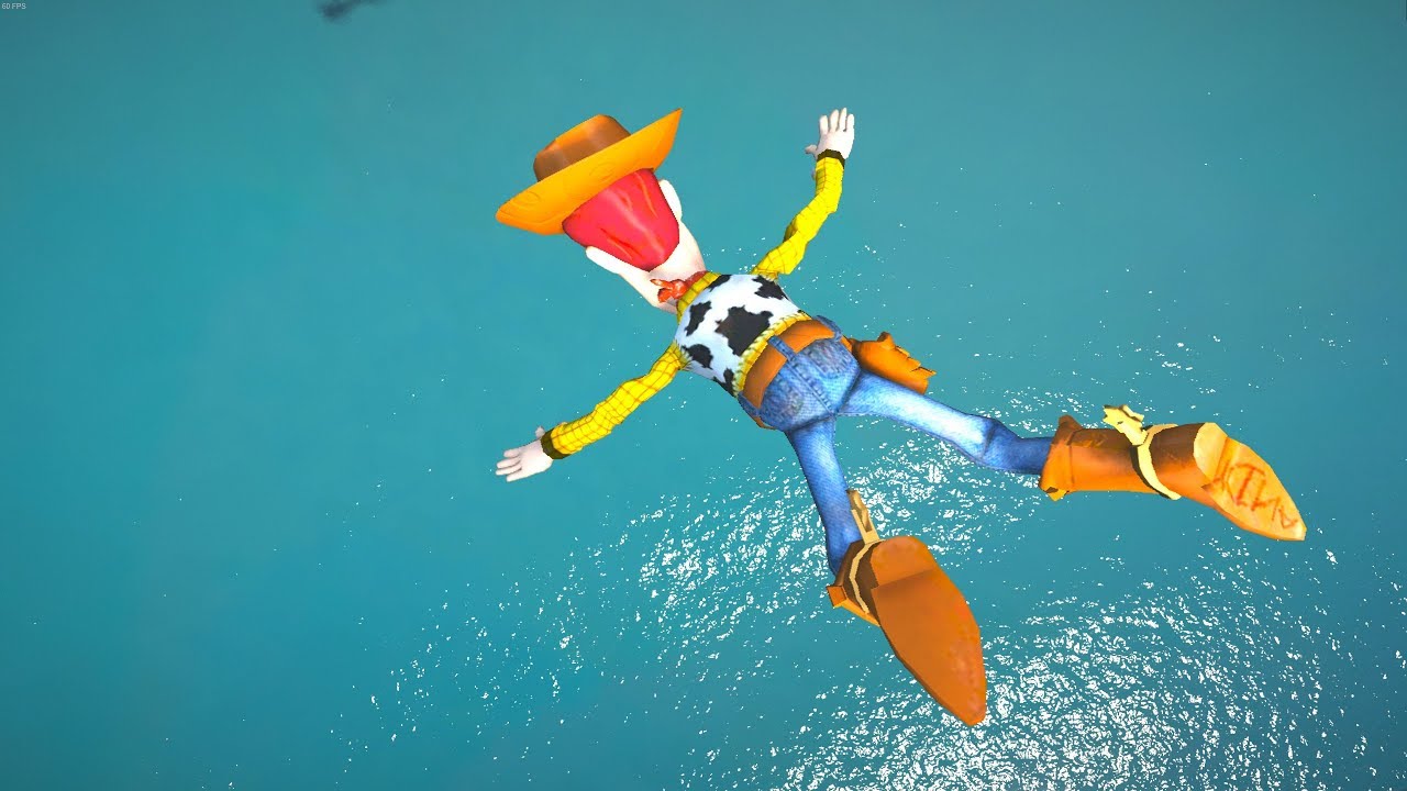 GTA 5 Water Ragdolls WOODY | Jumper/Falls vol.13 (Euphoria physics Funny Moments)