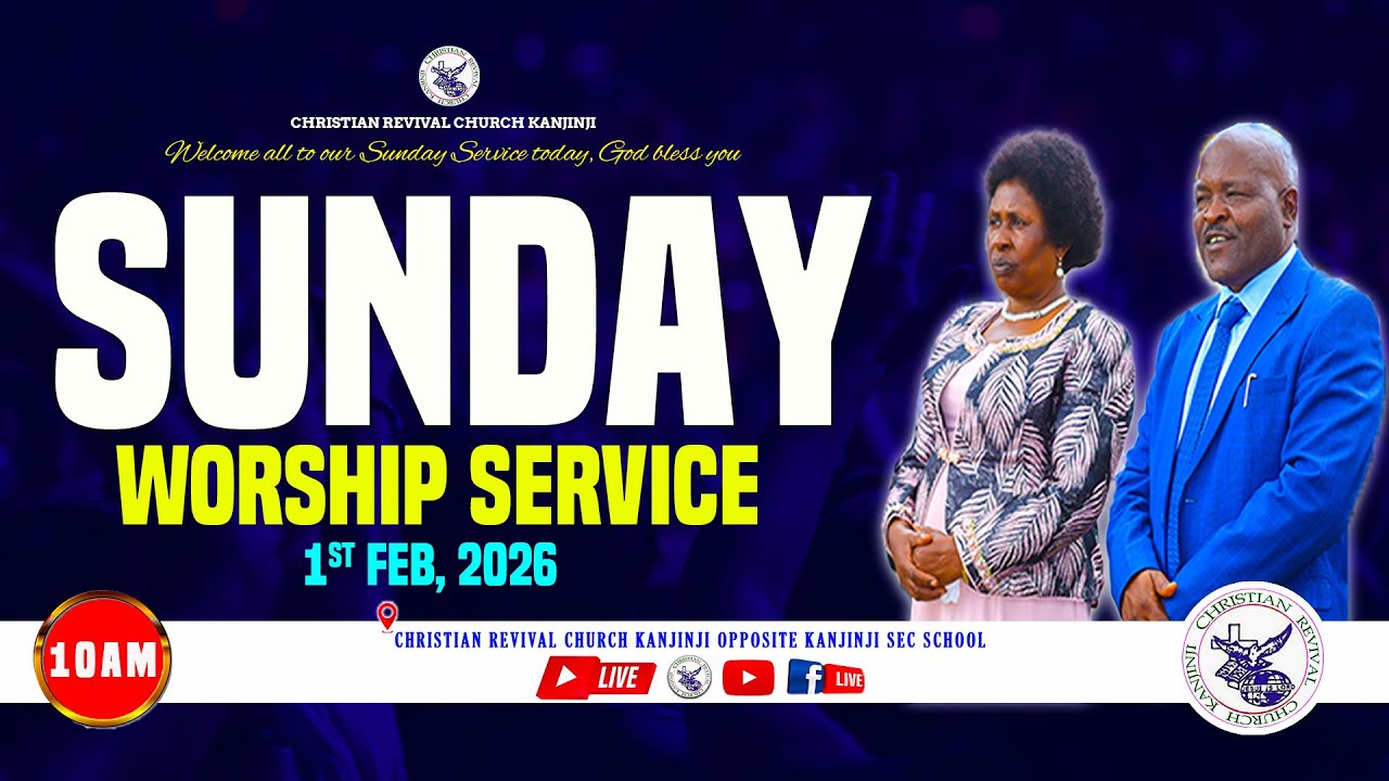 Sunday Worship Service At Christian Revival Church, kanjinji  || 1st FEB, 2026