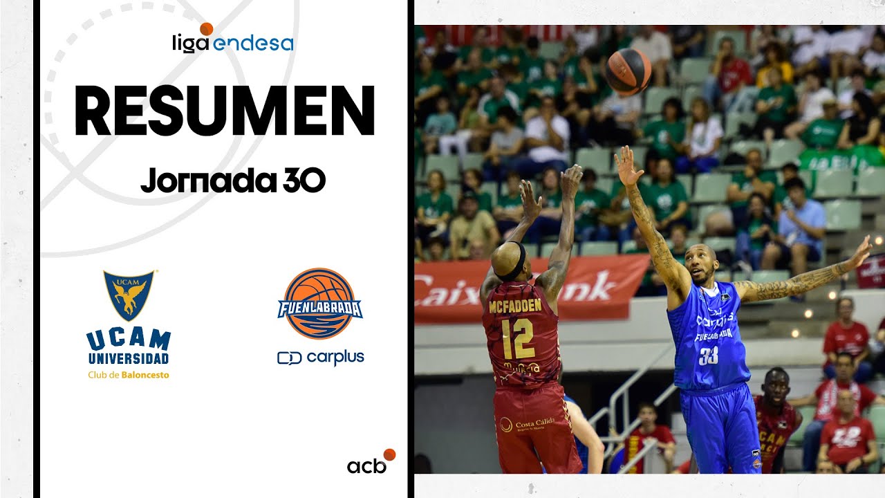 UCAM Murcia - Carplus Fuenlabrada (83-64) RESUMEN | Liga Endesa 2022-23
