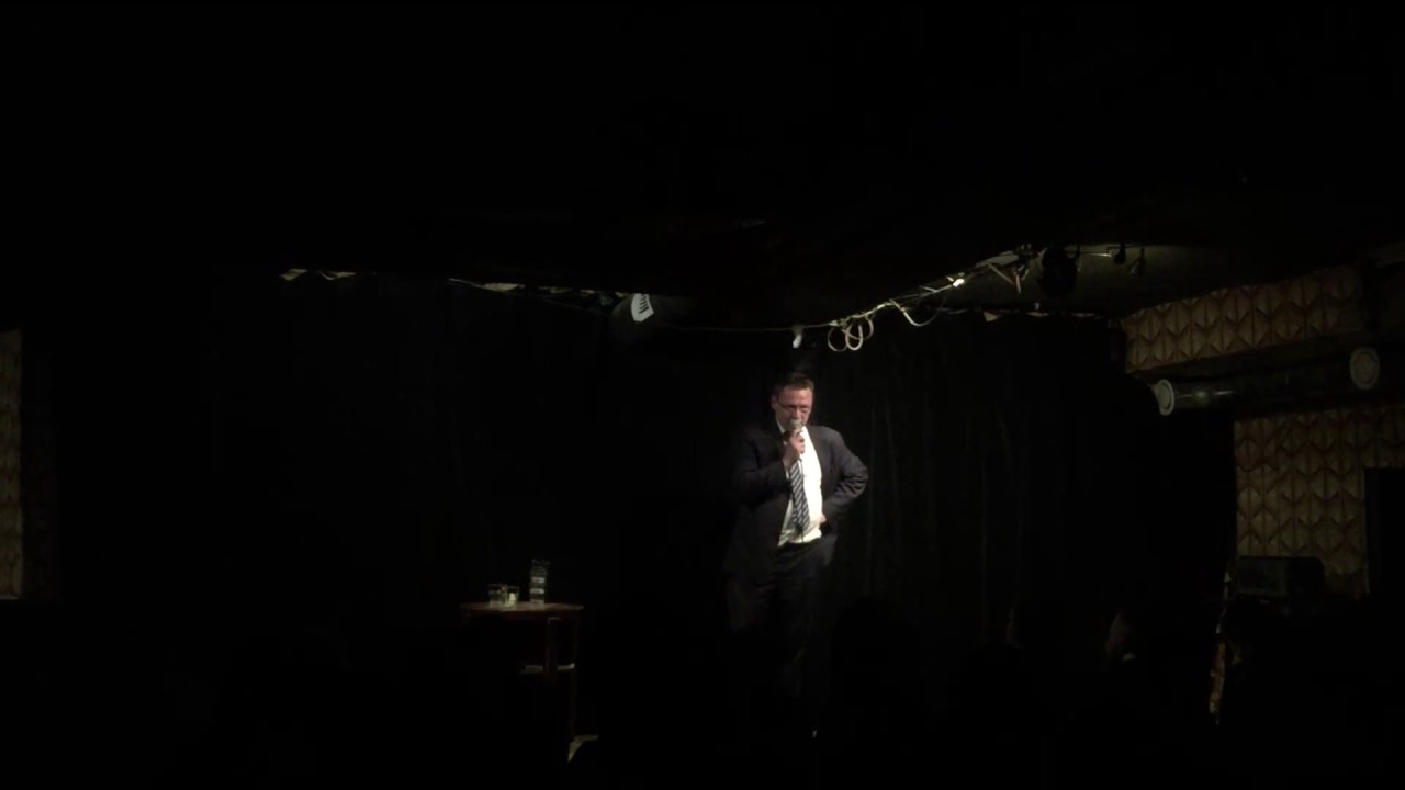 Funny memories Iain Mackay first live stand comedy show - virgin moment