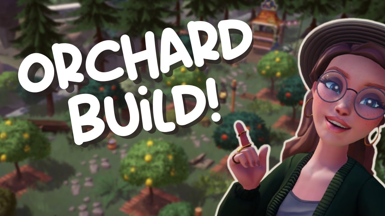 Building an ORCHARD in the FOREST in Disney Dreamlight Valley!