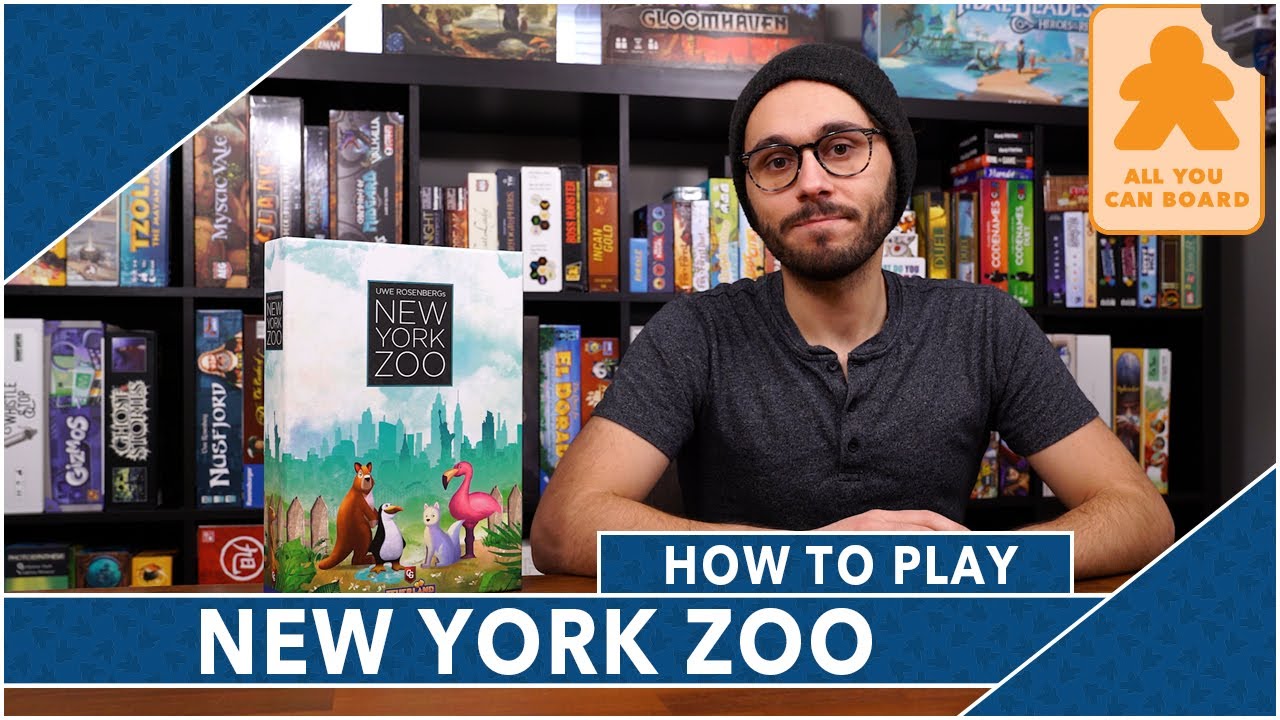 New York Zoo | HOW TO PLAY Uwe Rosenberg's (Newest) Polyomino Game!