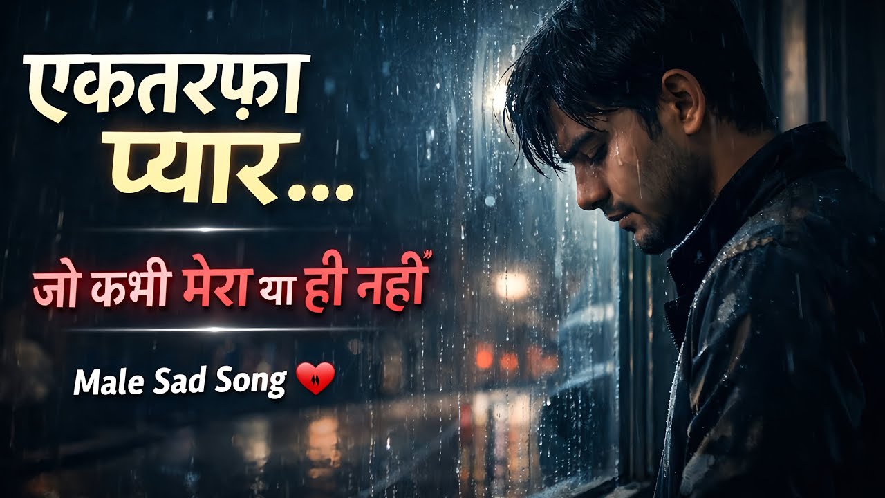 एकतरफ़ा प्यार | One Side Love Sad Song | Male Voice | Heart Touching Hindi Song 💔