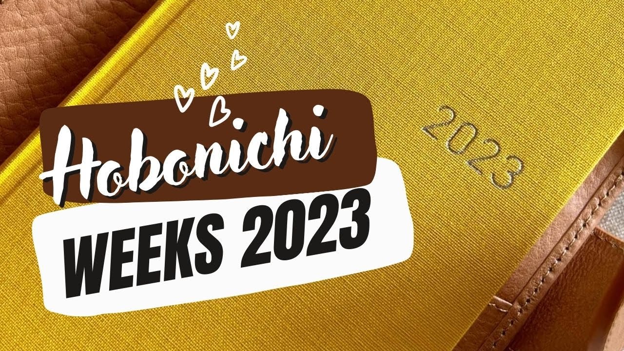 2023 Planner Talks: Hobonichi Weeks Mega setup and talk-through