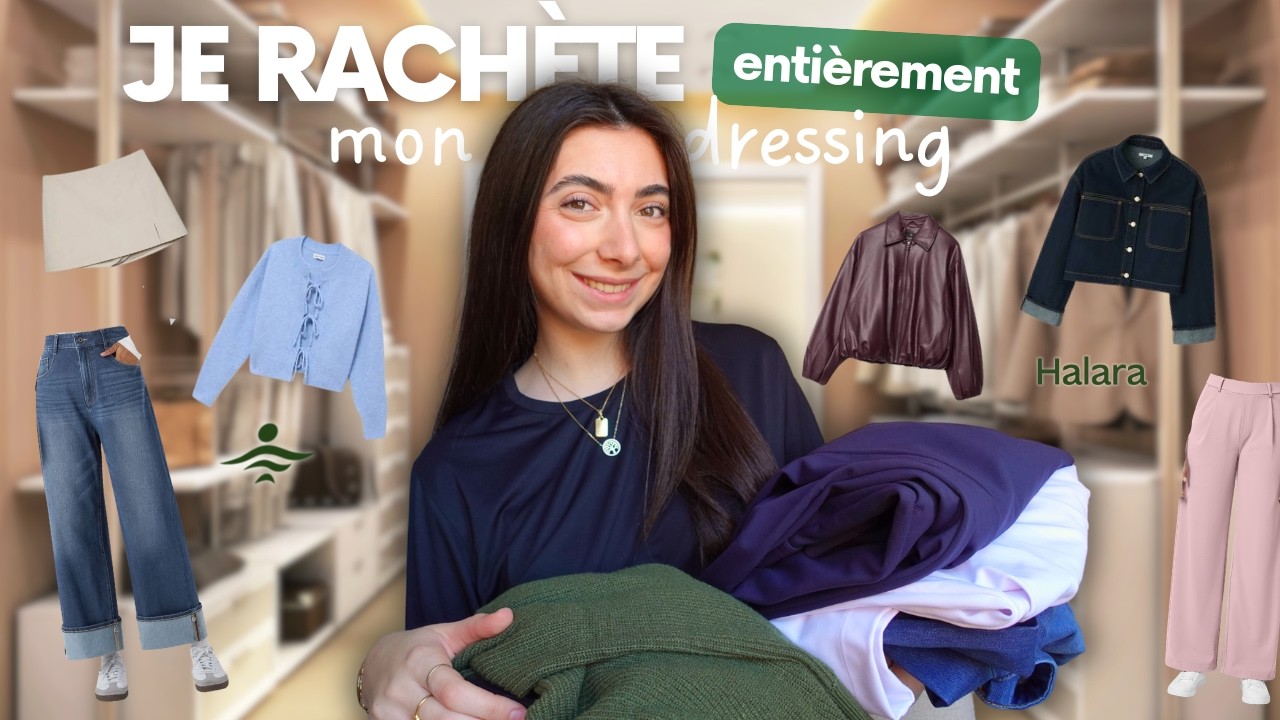 JE REFAIS TOUTE MA GARDE ROBE (meilleure décision de ma vie) 👗