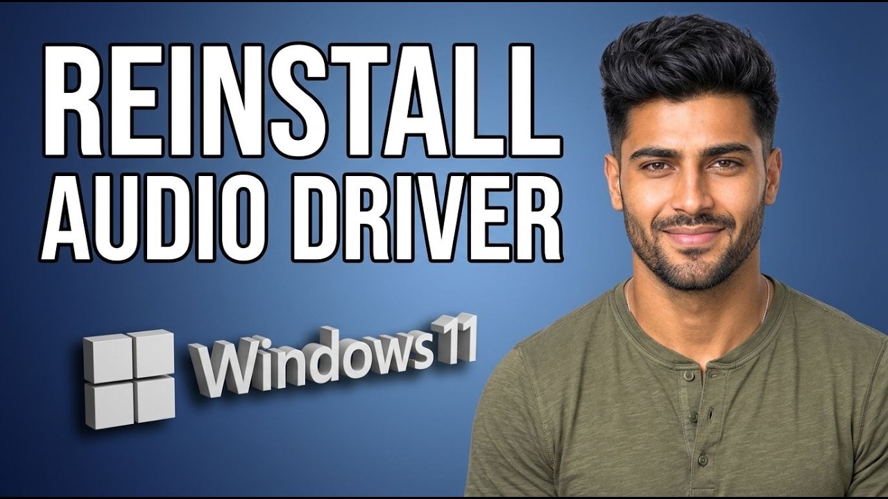 How to Reinstall The Audio Driver in Windows 11 [2026 Quick Guide]