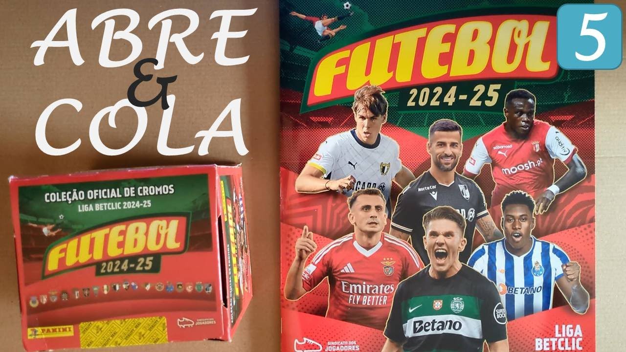 ABRE & COLA! (Final?) Caderneta Liga PT Futebol 2024/25 Cromos Panini
