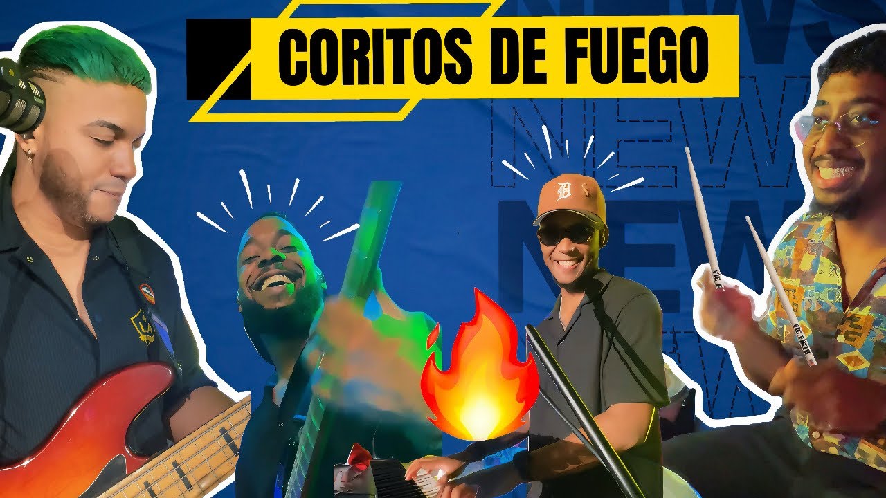 TOCANDO CORITOS DE FUEGO COVER EN LA IGLESIA CIELOS ABIERTOS