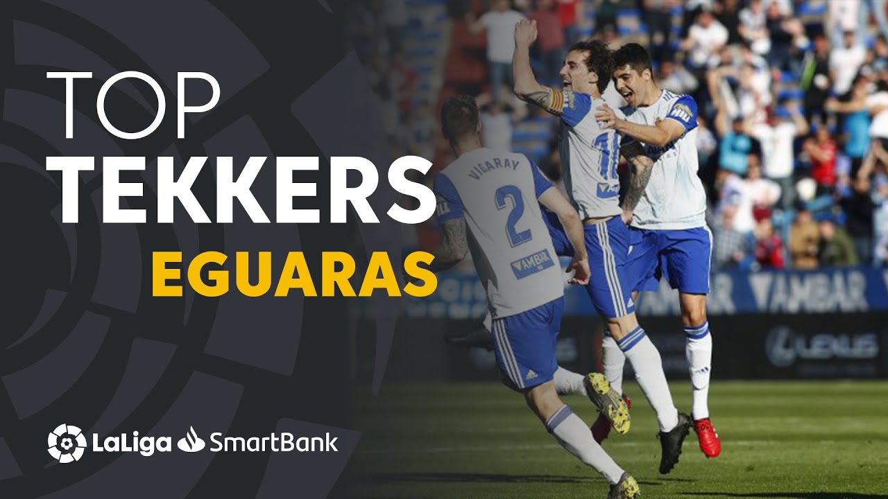 LaLiga SmartBank Tekkers: &Iacute;&ntilde;igo Eguaras gu&iacute;a la victoria del Real Zaragoza