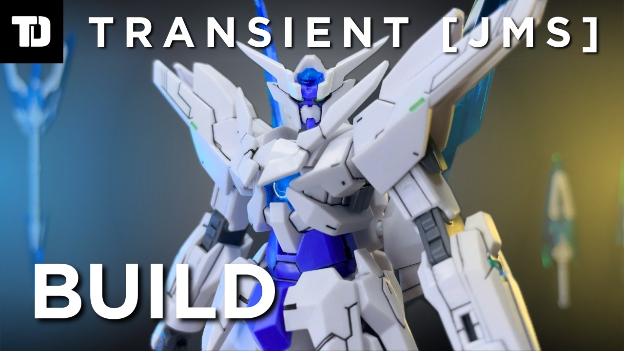 Transient HG 1/144 Gundam| Bootleg | SPEED BUILD| ASMR BUILD | Model kit by JMS
