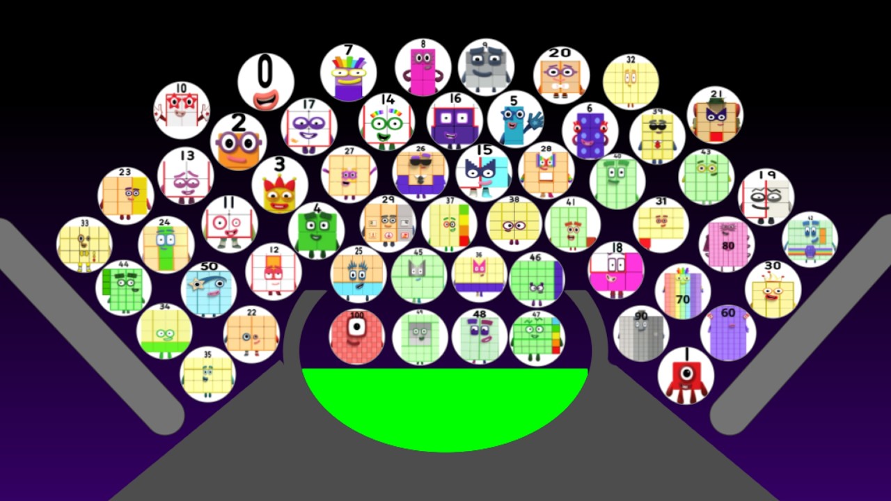 56 NUMBERBLOCKS Marble Race - Who will be the Champion? - Round 7