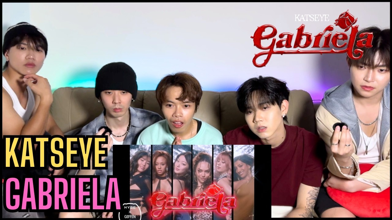 KATSEYE (캣츠아이) 'Gabriela' M/V Reaction | Chill Guys Dive into Drama! 💃🎭