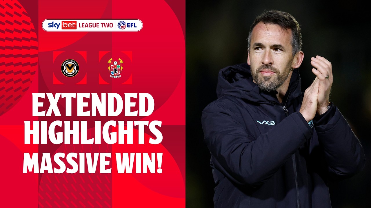 MASSIVE WIN! | Newport County v Tranmere Rovers Extended Highlights
