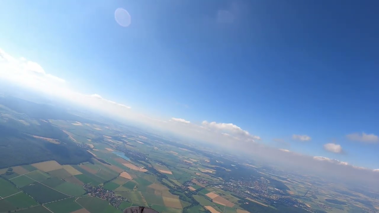 Gleitschirmflug zwischen Goslar und Salzgitter-Bad