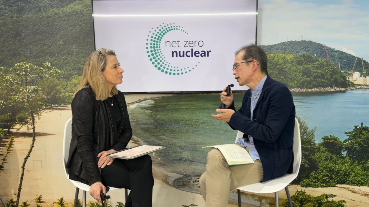 COP30 Net Zero Nuclear Pavilion | Interview with President Matsui, Japan Atomic Industrial Forum