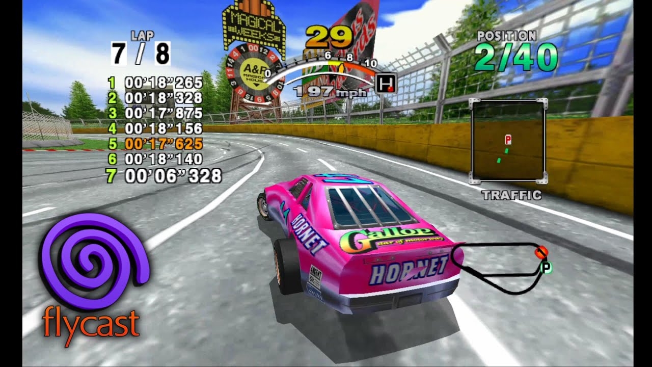 Daytona USA 2001 - 777 Speedway (Flycast)