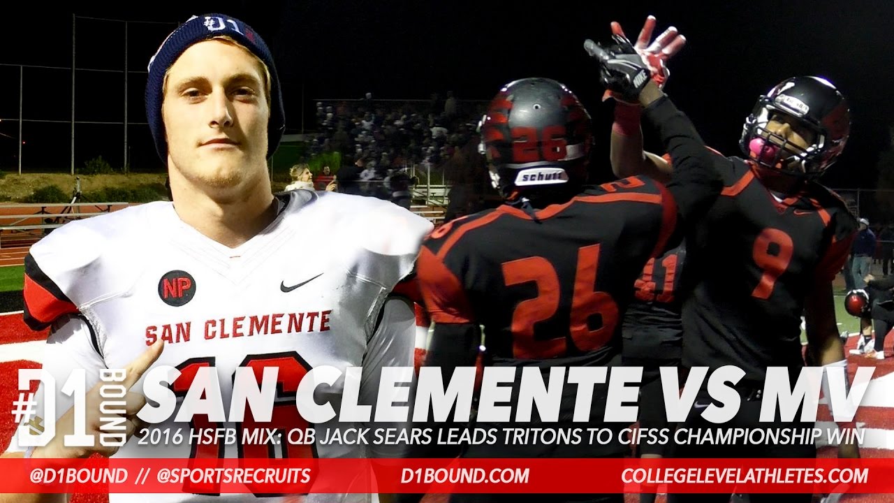San Clemente Wins 45-35 over Murrieta Valley: 2016 HSFB CIFSS Championship Highlights
